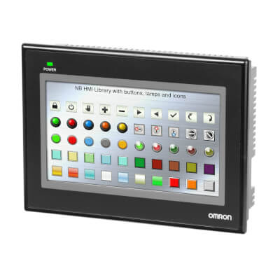 Omron HMI 7"  NB7W-TW00B